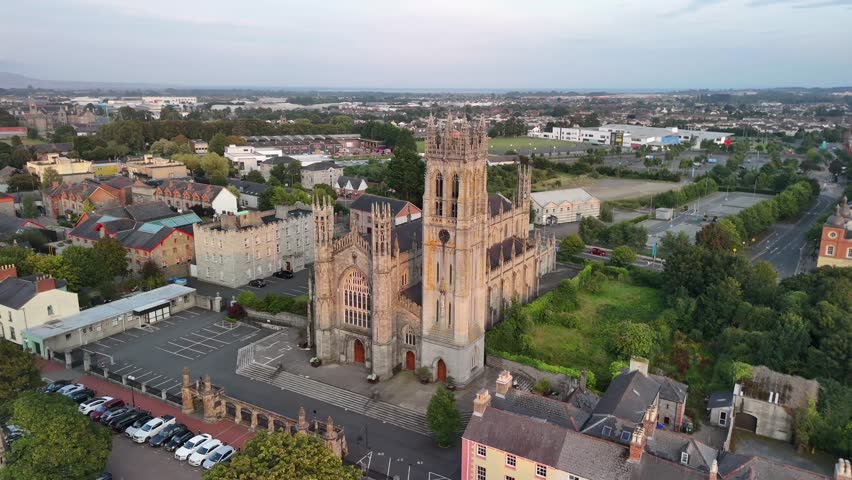 Evening Flight Over Dundalk Town, County Louth, Republic of Ireland