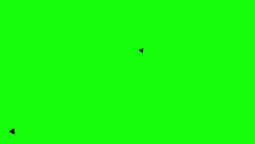 Green Screen Animated Arrow Motion Graphic Clip for Video Editing, Direction Pointer, Navigation Symbol, Indicator Sign, arrow on green background