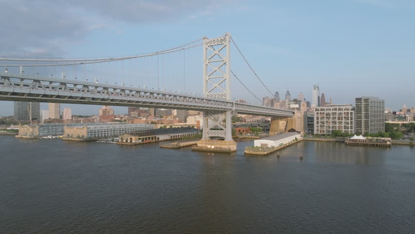 Establishing shot of Philadelphia