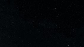 Beautiful Night Sky Time Lapse with Milky Way Galaxy on Dark Sky. Starry Night Background, Astronomical Background - Powered by Shutterstock - Get 15% off with code: PIKWIZARD15