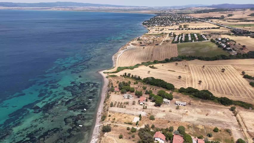 Aerial view of beautiful landscape