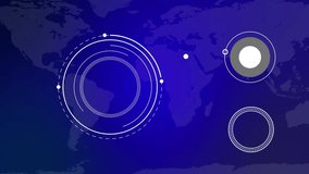 Global Network Connection Digital Interface Futuristic H U D World Map Technology Data Transfer - Powered by Shutterstock - Get 15% off with code: PIKWIZARD15