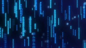 Animated financial data stream. Ideal for business, finance, and technology videos - Powered by Shutterstock - Get 15% off with code: PIKWIZARD15