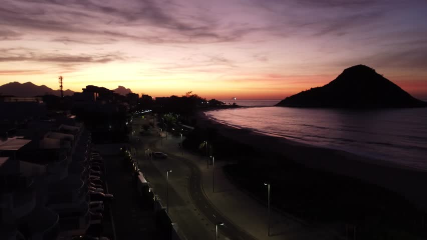 Beach in Recreio Rio de Janeiro, Brasil