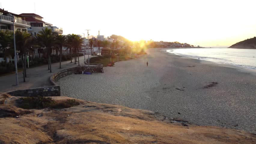 Sunrise in Barra da Tijuca Rio de Janeiro Brazil