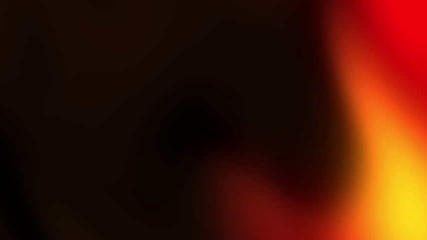 Abstract glowing black orange red gradient background video, looping video	