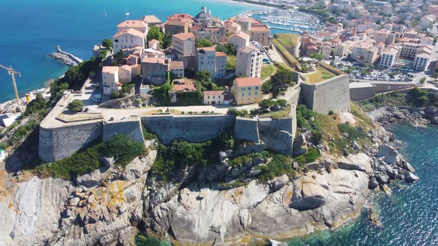 Calvi Fortress. Heritage of Corsica