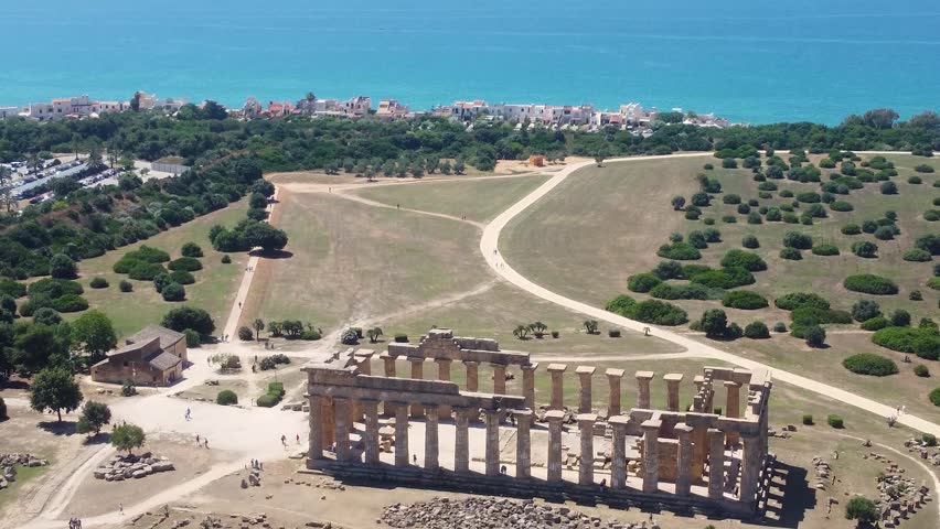 Ancient Greek Temple of Hera. Selinunte, Sicily