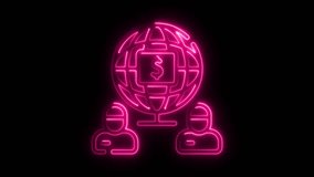 Global Business Network Glowing Neon Concept And International Finance Teamwork - Powered by Shutterstock - Get 15% off with code: PIKWIZARD15