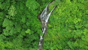 Drone Video of a Beautiful Waterfall in Chitwan - Powered by Shutterstock - Get 15% off with code: PIKWIZARD15