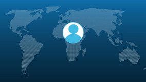 World map overlaid with digital connections and glowing data points. Futuristic digital network connection with glowing user icons and interconnected data points
 - Powered by Shutterstock - Get 15% off with code: PIKWIZARD15