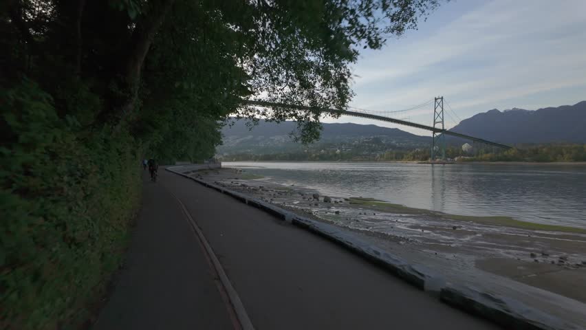 Journey Along The Iconic Seawall In Stanley Park, Downtown Vancouver, Canada