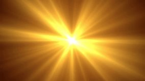Golden light rays bursting outward from center in shining abstract motion background - Powered by Shutterstock - Get 15% off with code: PIKWIZARD15
