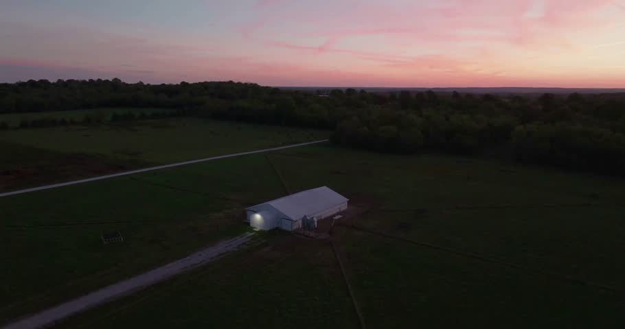 Organic Farm in Missouri USA – Sustainable Agriculture and Countryside Rural Life Footage