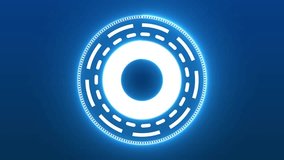 Artificial intelligence or ai concept. Futuristic icon design and graphics over hand with table. holographic advanced HUD circle platform glowing dots digital luxurious wave particles flows background - Powered by Shutterstock - Get 15% off with code: PIKWIZARD15