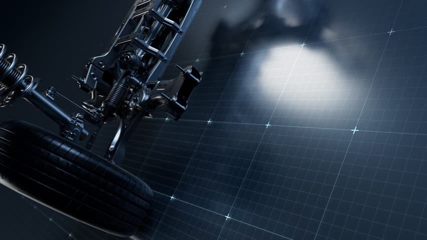 Precision Car Brake System Components Displayed