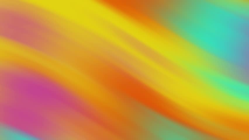 Abstract animated background with vibrant multicolor gradient waves in smooth flowing motion, creating a dynamic and modern visual effect ideal for video backdrops and motion graphics projects