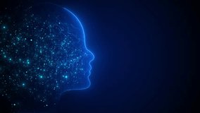 AI Artificial intelligence machine learning innovation technology, cloud computing, futuristic, internet network. Animation of AI icon. Ai line circuit technology Data machine learning generative. - Powered by Shutterstock - Get 15% off with code: PIKWIZARD15