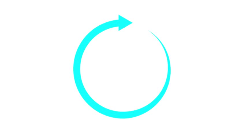 15-minute timer animation.15 minute timer symbol, isolated on transparent white background with alpha channel. 15min time circle icon . 4k Animation video timer icon with 15 min.