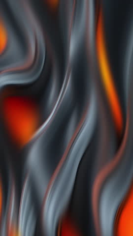 Animation of a dark, metallic surface with glowing red and orange embers underneath, seamlessly looping. A powerful and moody background for industrial themes and intense movie trailers