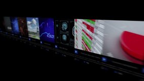 Digital Screens Organized In A Grid-Like Collage Displaying Diverse Visual Content Such As Maps, Charts, And Science, Illustrating The Global Reach Of Technology And Media - Powered by Shutterstock - Get 15% off with code: PIKWIZARD15