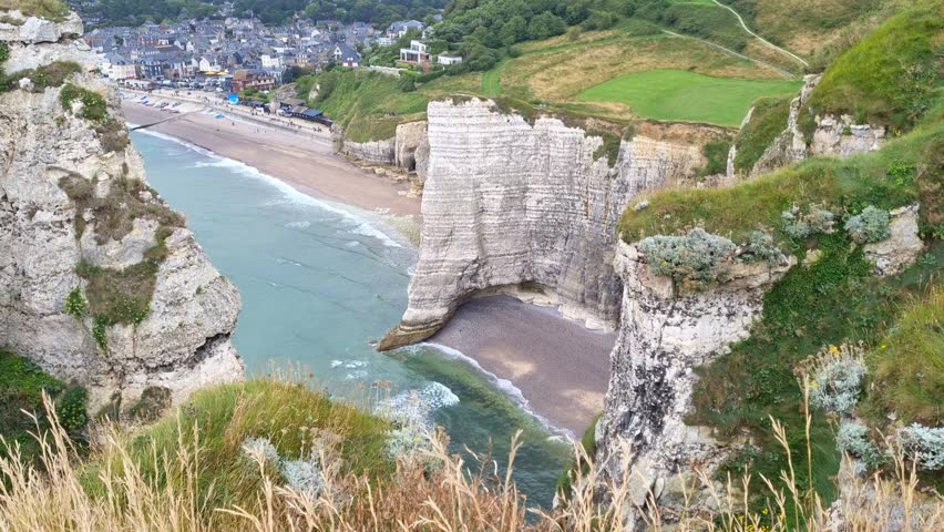 Coastal Landscape of etretat
