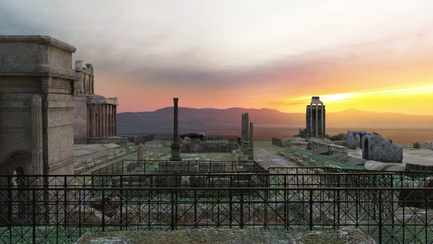 3D rendering of the palace at the summit