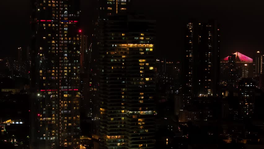 An aerial view of Mumbai