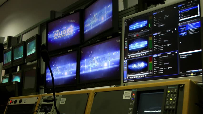 Television Studio - Monitors