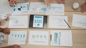 During an agile hackathon, a closeup of hands shows a team using data analytics for strategic insights. This collaboration drives innovation and digital transformation. - Powered by Shutterstock - Get 15% off with code: PIKWIZARD15