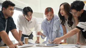 During an agile hackathon, a closeup of hands shows a team using data analytics for strategic insights. This collaboration drives innovation and digital transformation. - Powered by Shutterstock - Get 15% off with code: PIKWIZARD15