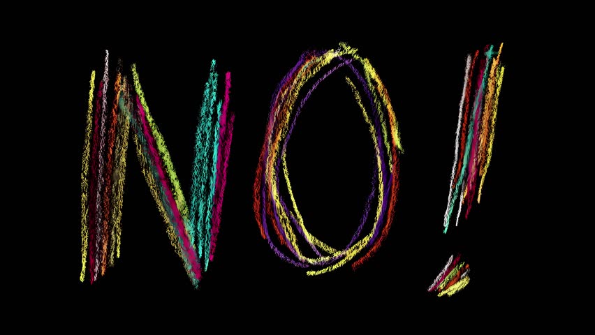 Colorful energetic text animation with dynamic looping effect