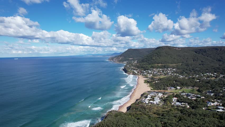 The bird view of Stanwell Tops lookout