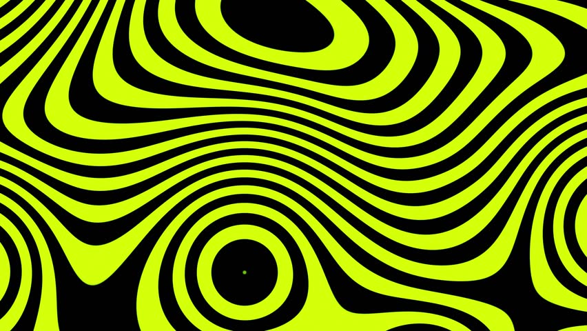 Toxic green frog animated VJ loop background