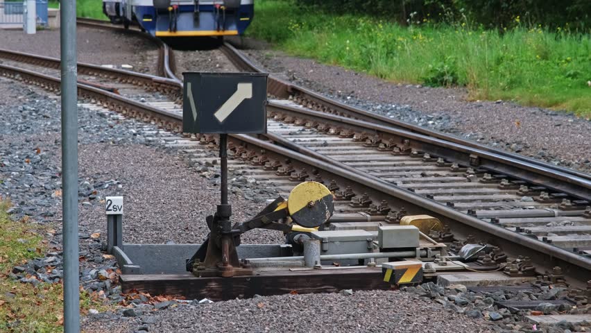 Train Track Railway Switch Mechanical Point Indicator