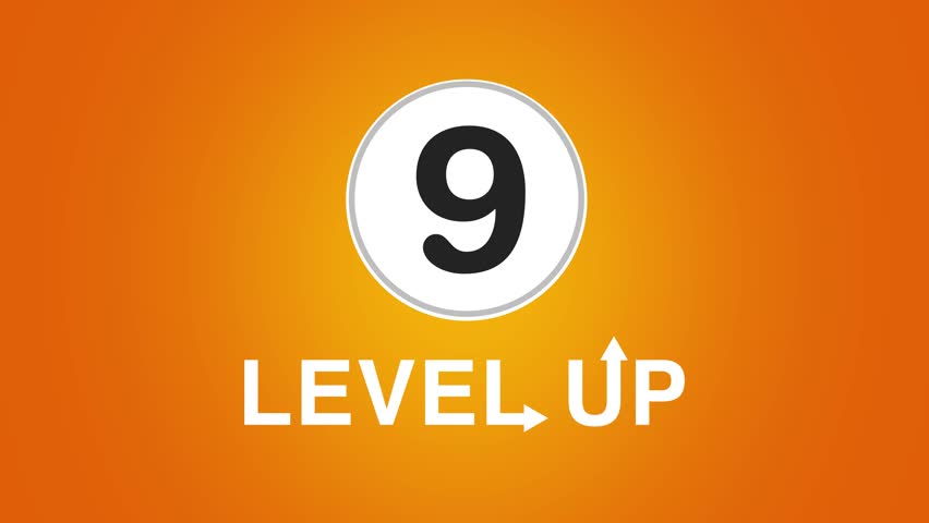 Level UP animation with number counter. Level up text with circle counter animation. Neon level up sign and upper Level
 - Powered by Shutterstock - Get 15% off with code: PIKWIZARD15