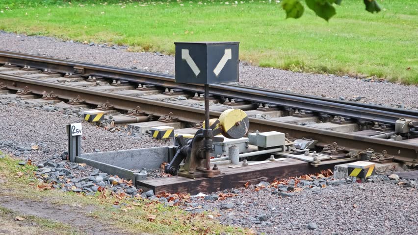 Train Track Railway Switch Mechanical Point Indicator