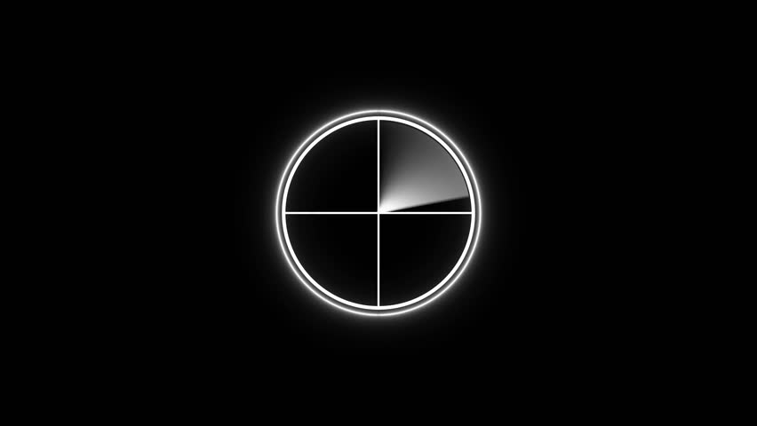 Radar screen animation on Animated radar icon animation on black color background. Radar point to detect enemy position. 4k video. - Powered by Shutterstock - Get 15% off with code: PIKWIZARD15