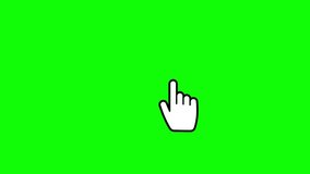 cursor icon, green background animation - Powered by Shutterstock - Get 15% off with code: PIKWIZARD15