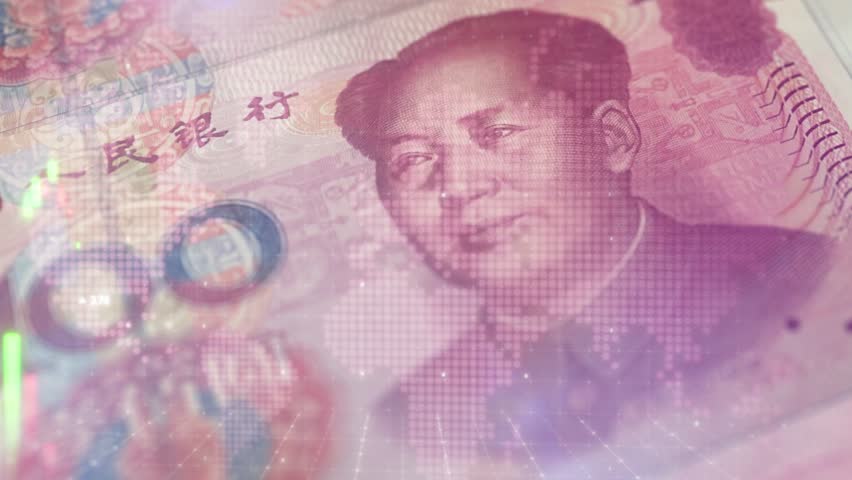 Chinese Yuan Banknote and Digital Stock Market Chart Exploring Global Finance, Economy, and Investment Trends in China with Currency and Financial Data Overlays - Powered by Shutterstock - Get 15% off with code: PIKWIZARD15