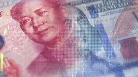 Global Finance Dynamics Chinese Yuan and US Dollar in Stock Market Graphs Reflecting International Trade, Investment, and Economic Connections in Global Economy and Currency Exchange Trends
 - Powered by Shutterstock - Get 15% off with code: PIKWIZARD15