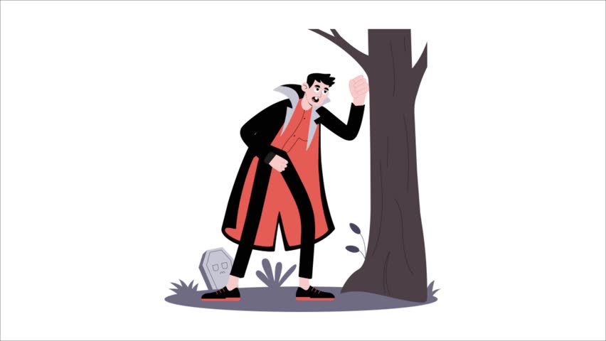 Creepy peek Animated Video Mp4 File