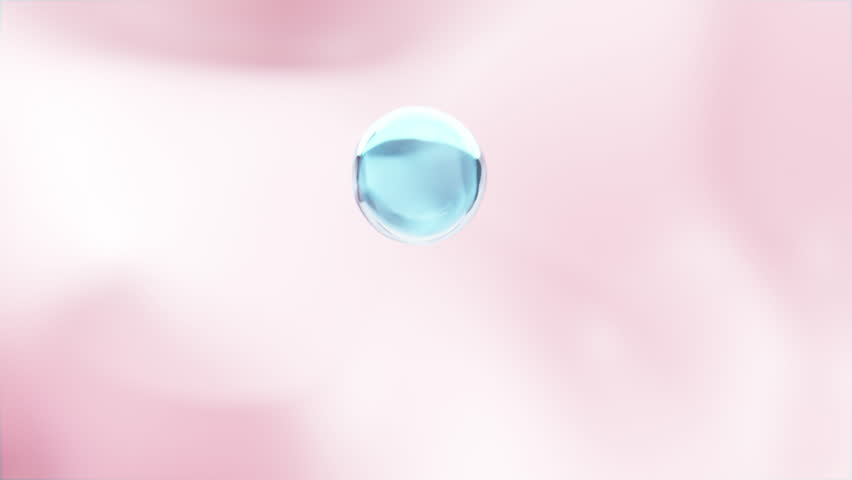 Animation serum through the skin layer and reduce up saggy skin of the skin cell. Serum for lightening Dark skin tone changed to bright and repair wrinkles. 3D rendering.