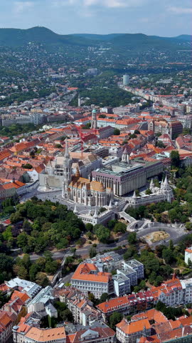 Budapest Buda Castle, Matthias Church, and Fisherman
