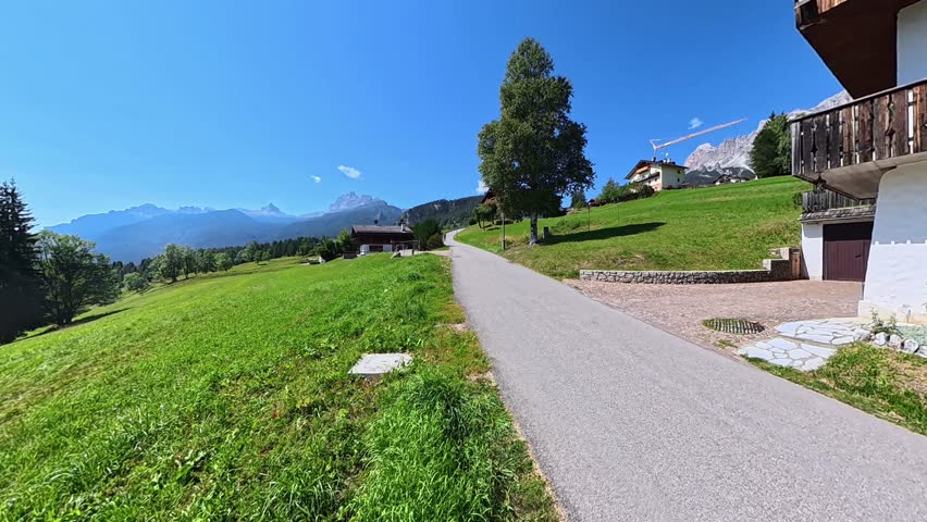 Hiking near Cortina d