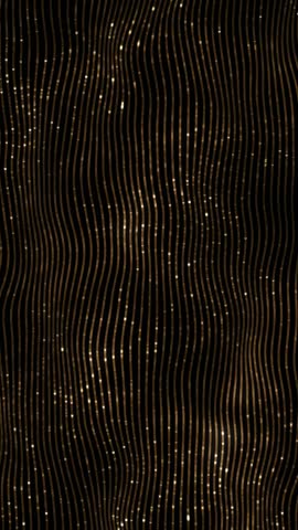 Shiny glittering golden animation with wavy metallic gold ribbons. Luxury vertical background suitable for glitzy events and special occasions.