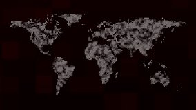 Technologic network world map video animated background - Powered by Shutterstock - Get 15% off with code: PIKWIZARD15
