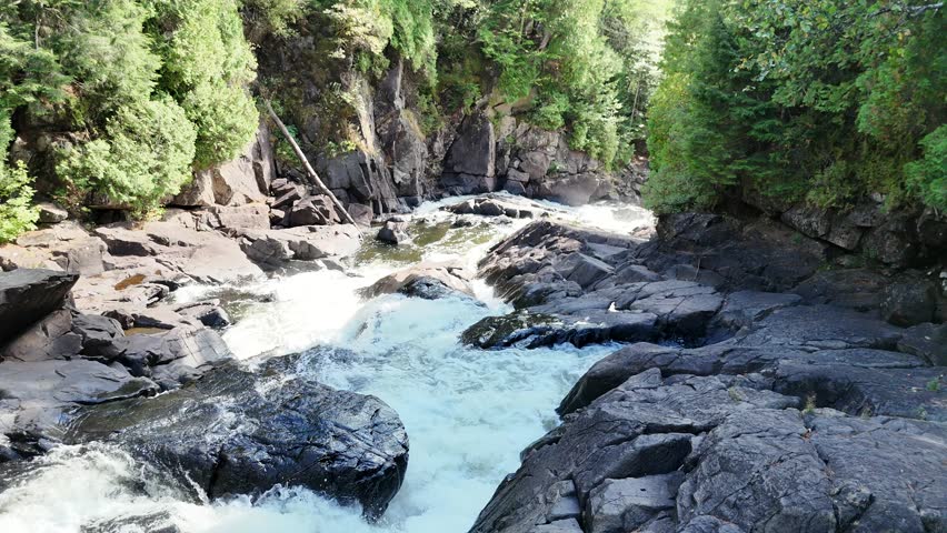 Waterfall in Algonquin Provincial Park