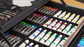Vivid closeup of organized colored pencils in a case, symbolizing creativity, precision, education, and artistic expression. - Powered by Shutterstock - Get 15% off with code: PIKWIZARD15