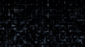 Motion graphic data matrix simulation digital line grid technology futuristic HUD screen blue background vertical video abstract concept Glow moving black grid graph pattern turbulence. 4K animation - Powered by Shutterstock - Get 15% off with code: PIKWIZARD15